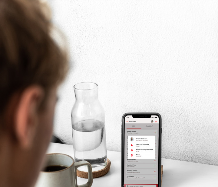 Firemní telefonní seznam je nejoblíbenější modul IntraMaxu.
